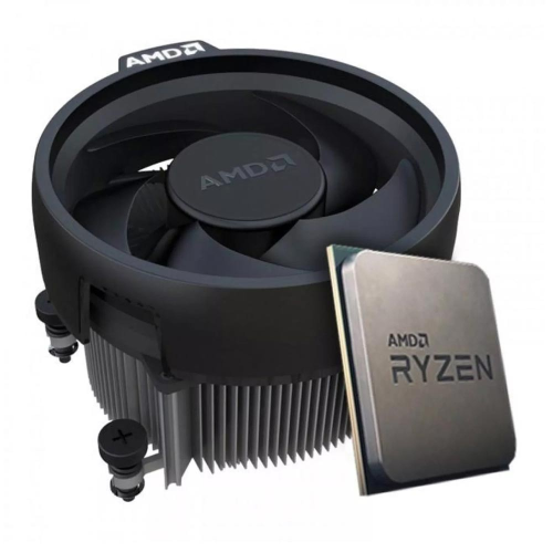 AMD RYZEN 5 5500 6 Core, 3,60-4.20GHz, 19Mb Cache,  65W, AM4 Soket, MPK (Kutusuz) (Dahili Grafik YOK, Fan VAR)