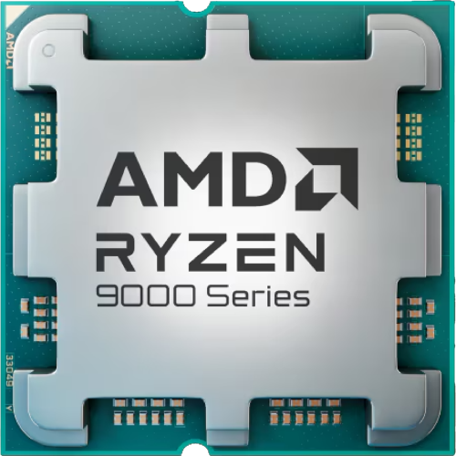 AMD RYZEN 5 9600X 6 Core, 3,90-5.40GHz, 38Mb Cache, 65W,  AM5 Soket, TRAY (Kutusuz) (Dahili Grafik VAR, Fan YOK)