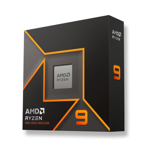 AMD RYZEN 9 9950X 16 Core, 4,30-5.70GHz, 80Mb Cache, 170W,  AM5 Soket, BOX (Kutulu) (Dahili Grafik VAR, Fan YOK)