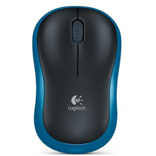 LOGITECH 910-002236, M185 Mavi, USB Nano 2,4G Kablosuz, 1000dpi, Optik, 3 Tuşlu, 12ay Pil Ömrü, Mouse