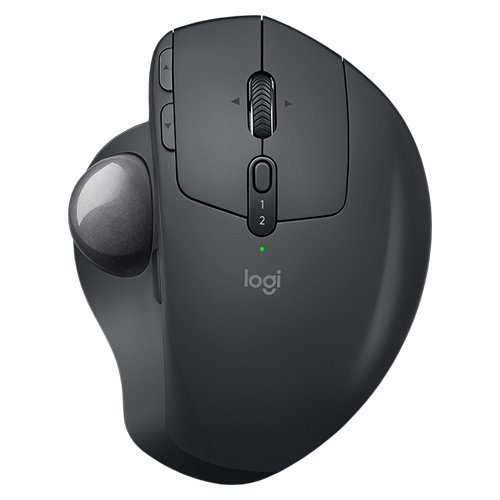 LOGITECH 910-005179, MX ERGO Siyah, Bluetooth, 1000dpi, Optik, 8 Tuşlu, Kablosuz, Mouse