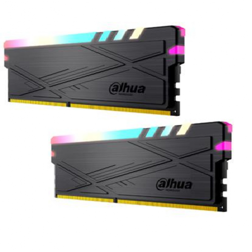 DAHUA C600URG16G36D, 2x8Gb, DDR4, 3600Mhz, 1.35V,  CL18, Soğutuculu, RGB, Desktop Gaming RAM