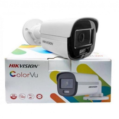 HIKVISION DS-2CE10DF0T-PF 2Mpix 20Mt Gece Görüşü, 3,6mm Lens, Full Time Color, Color Vu Bullet Kamera