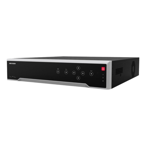 HIKVISION DS-8664NXI-I8/S, 64Kanal, 12Mpix, H265+, 8 HDD Desteği, 2160P Kayıt, 320Mbps Bant Genişliği, Metal Kasa, 2 Port GigaBit Lan, RAID 0,1,5,6,10, NVR