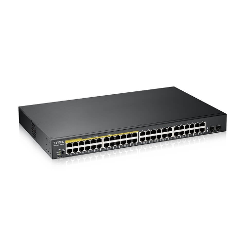 ZyXEL GS1900-48HP V2 48Port Gigabit 24xPoE  170W Yönetilebilir Switch