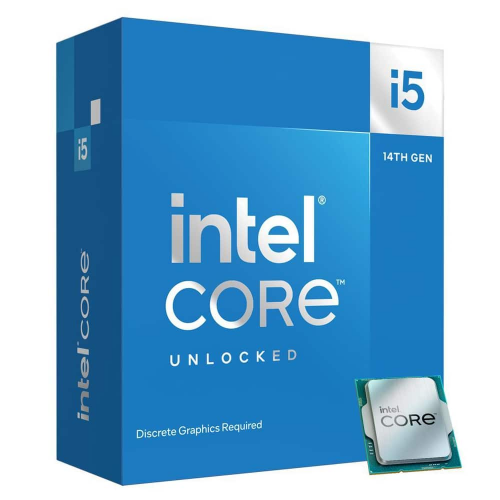 INTEL i5-14600K 14 Core, 3.50Ghz, 24Mb, 181W, LGA1700, 14.Nesil, BOX, (Grafik Kart VAR, Fan YOK)