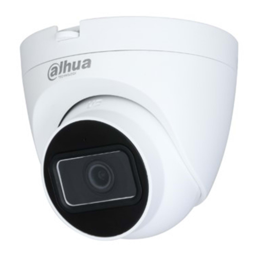 DAHUA IPC-HDW1230T-AS-0280B-S4 2Mpix, 2,8mm Lens, H265+, 30Mt Gece Görüşü, Starlight IP67, Mikrofonlu, PoE Dome IP Kamera