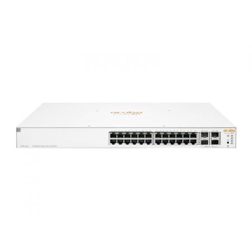 HP Aruba Instant On JL683A 1930-24G, 24Port,  GigaBit, 24 Port PoE, 195W, 4 Port Gigabit SFP, Yönetilebilir, Rack Mount Switch