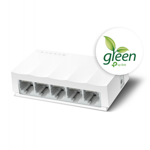 TP-LINK OMADA LS1005, Green Tech, 5 Port, MegaBit, Yönetilemez, Masaüstü Switch