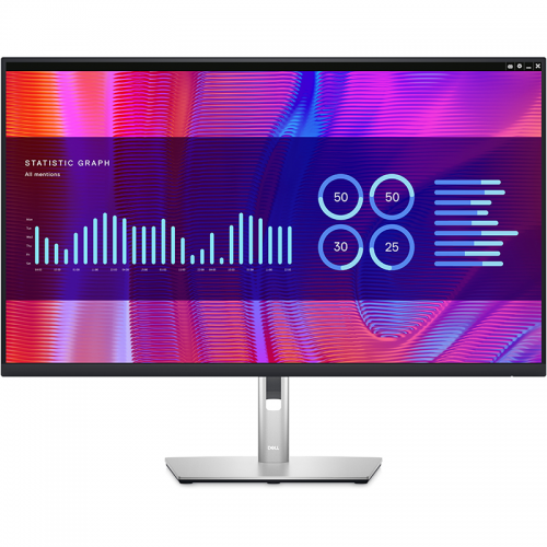 DELL P3223DE, 31.5&quot;, 5ms, 60Hz, 2K QHD, HDMI, DP, TYPE-C, RJ45, Yükseklik Ayarlı, IPS LED MONİTÖR