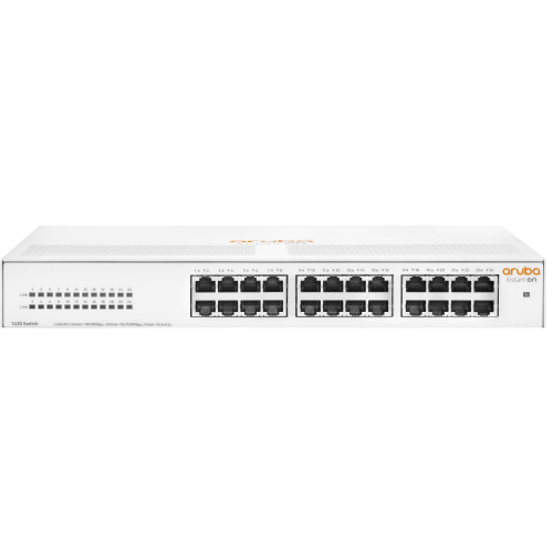 HP Aruba Instant On R8R49A 1430-24G, 24Port, GigaBit, Yönetilemez, Rack Mount Switch