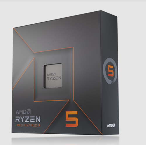 AMD RYZEN 5 7600X 6 Core, 4,70-5.30GHz, 38Mb Cache, 105W, AM5 Soket, BOX (Kutulu) (Grafik Kart VAR, Fan YOK)