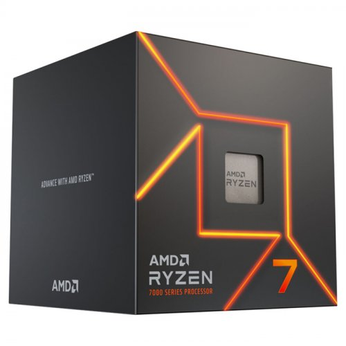 AMD RYZEN 7 7700 8 Core, 3,8-5.30GHz, 40Mb Cache, 65W, AMD Wraith Prism Fan, AM5 Soket, BOX (Kutulu) (Grafik Kart VAR, Fan VAR)