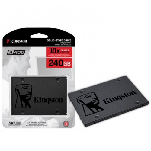 KINGSTON SA400S37/240G, A400, 240Gb, 500/350, 2,5&quot; SATA, SSD