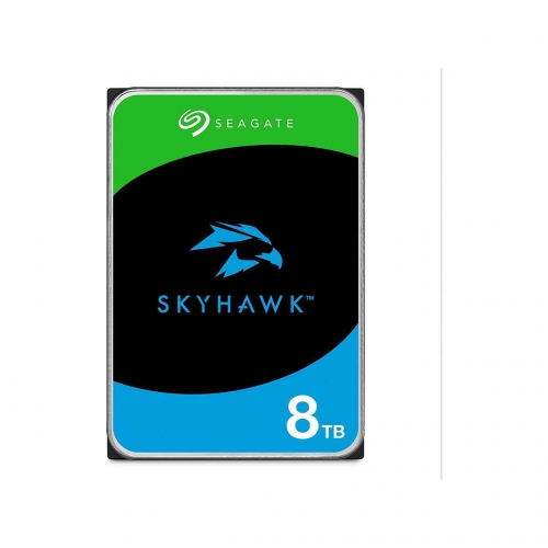 SEAGATE SKYHAWK, ST8000VX009, 3.5&quot;, 8TB, 256Mb, 5400Rpm, Güvenlik, HDD