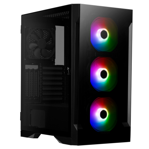 GAMDIAS TALOS E2 Elite, 750W, Tempered Glass, ARGB, 80+ Bronze, ATX GAMING KASA