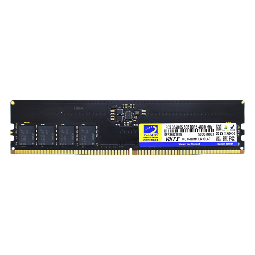 TwinMOS TMD58GB4800U40, 8GB, DDR5, 4800MHz, CL40, 1.1V Desktop Ram