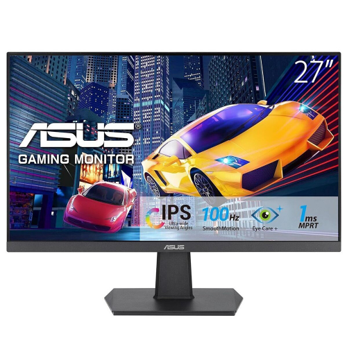 ASUS VA27EHF 27&quot; 1ms, 100Hz, Full HD, HDMI, D-Sub, IPS LED, Çerçevesiz Tasarım, Düşük Mavi Işık, FreeSync GAMING Monitör