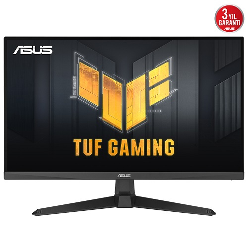 ASUS TUF GAMING VG279Q3A 27&quot; 1ms, 180Hz, Full HD, DP, HDMI, USB, Hoparlör, Pivot, Fast IPS LED, Düşük Mavi Işık, FreeSync Premium, GAMING Monitör