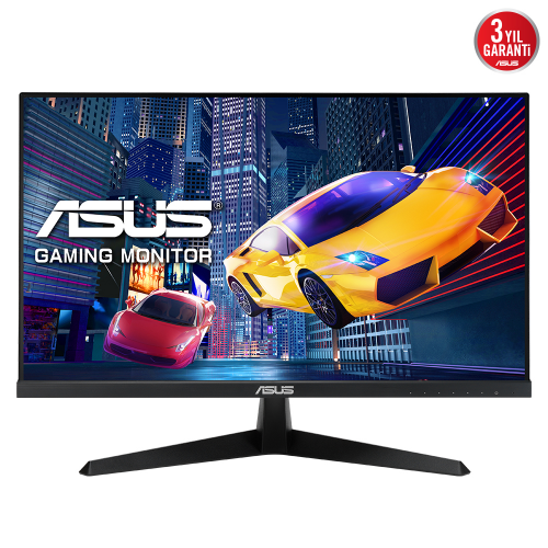 ASUS VY249HGE 23.8&quot; 1ms, 144Hz, Full HD, HDMI, IPS LED, Anti Bakteriyel, Mavi Işık Filtresi, FreeSync Premium, GAMING Monitör