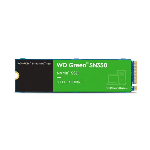 WD Green SN350, WDS250G2G0C, 250GB, 2400/1500, Gen3, NVMe PCIe M.2 SSD