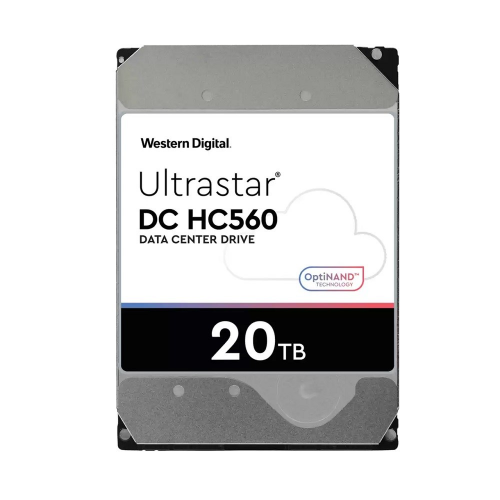 WD ULTRASTAR, WUH722020BLE6L4, 3.5&quot;, 20TB, 512Mb, 7200 Rpm, 7/24 Enterprise, DATA CENTER-GÜVENLİK-NAS-SERVER, HDD (DC HC560) (0F38785)