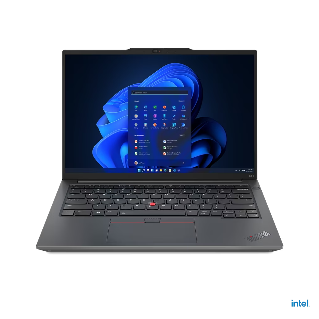 LENOVO 21JK0005TX, ThinkPad E14 Gen5, i5-1335U, 14&quot; WUXGA, 16Gb Ram, 512Gb SSD, Paylaşımlı Ekran Kartı, Free Dos, Kurumsal Notebook