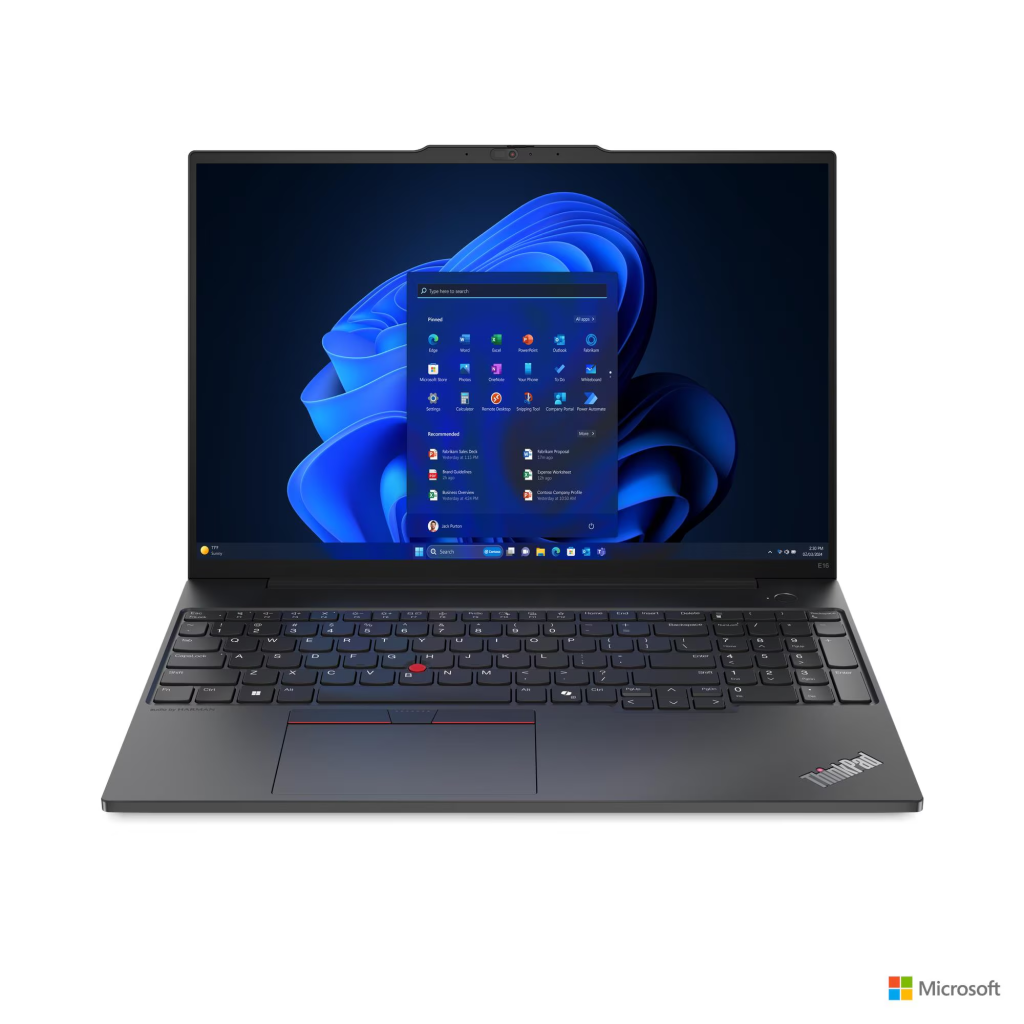 LENOVO 21MA008XTX, ThinkPad E16 Gen2, Ultra 7 155H, 16" WUXGA, 16Gb Ram, 512Gb SSD, Paylaşımlı Ekran Kartı, Free DOS, Kurumsal Notebook