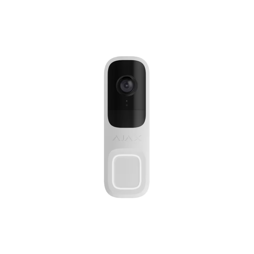 AJAX, DOORBELL, Kablosuz, Kameralı, Kapı Zili Beyaz