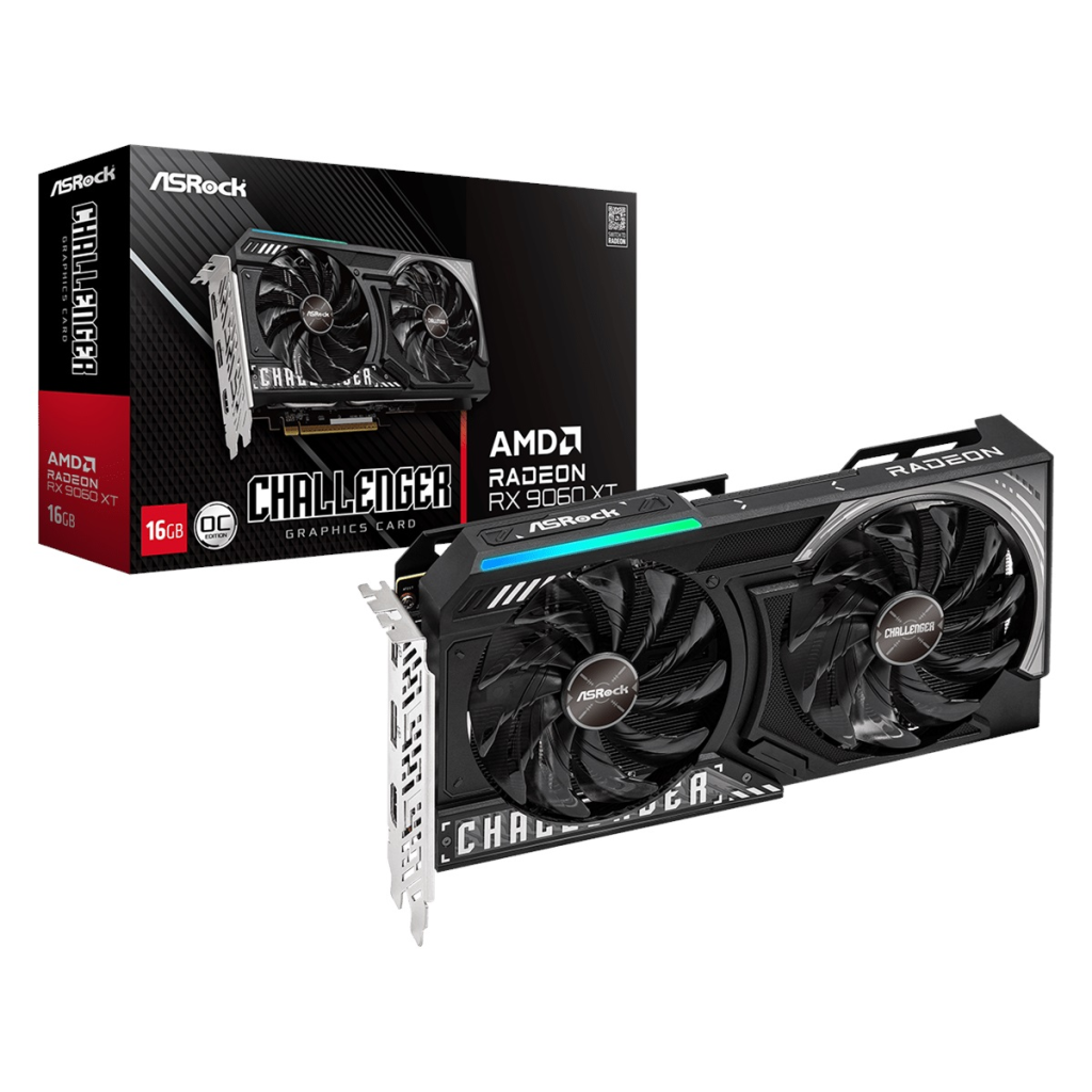 ASROCK Challenger OC, 90-GA5QZZ-00UANF, RX9060XT 16Gb, GDDR6, 128Bit, 2xDP, 1xHDMI Ekran Kartı