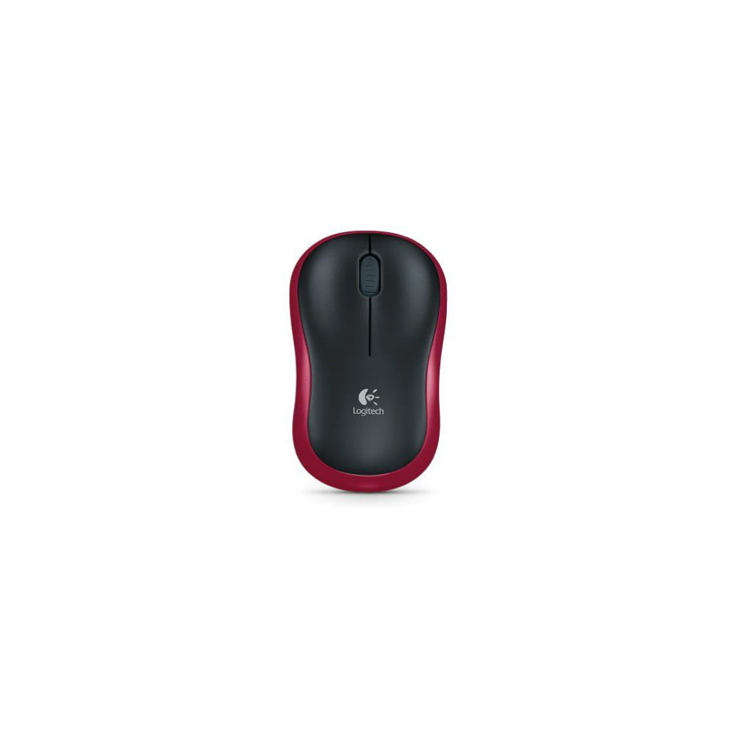 LOGITECH 910-002237, M185 Kırmızı, USB Nano 2,4G Kablosuz, 1000dpi, Optik, 3 Tuşlu, 12ay Pil Ömrü, Mouse