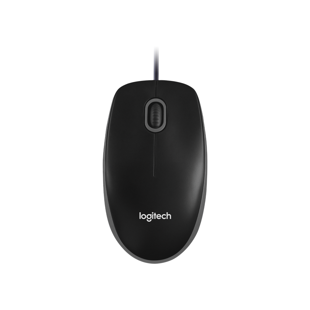 LOGITECH 910-003357, B100 Siyah, USB Kablolu, 1000dpi, Optik, 3 Tuşlu, Mouse