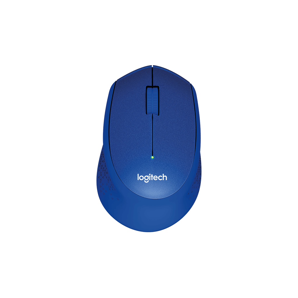 LOGITECH 910-004910, M330 Mavi, USB Nano 2,4G Kablosuz, 1000dpi, Optik, 3 Tuşlu, 24ay Pil Ömrü, Sessiz Mouse