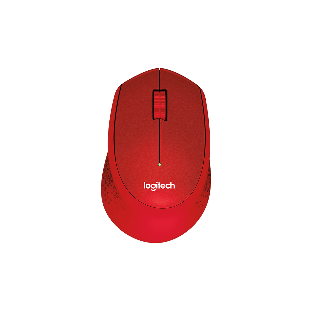 LOGITECH 910-004911, M330 Kırmızı, USB Nano 2,4G Kablosuz, 1000dpi, Optik, 3 Tuşlu, 24ay Pil Ömrü, Sessiz Mouse