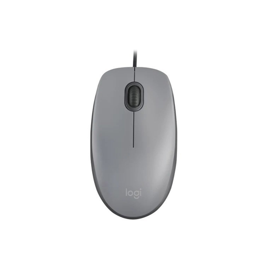 LOGITECH 910-006760, M110 Gri, USB Kablolu, 1000dpi, Optik, 3 Tuşlu, Sessiz Mouse