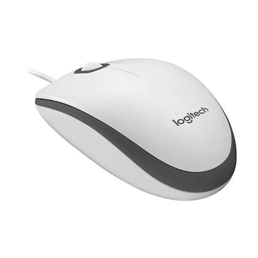 LOGITECH 910-006764, M100 Beyaz, USB Kablolu, 1000dpi, Optik, 3 Tuşlu, Mouse