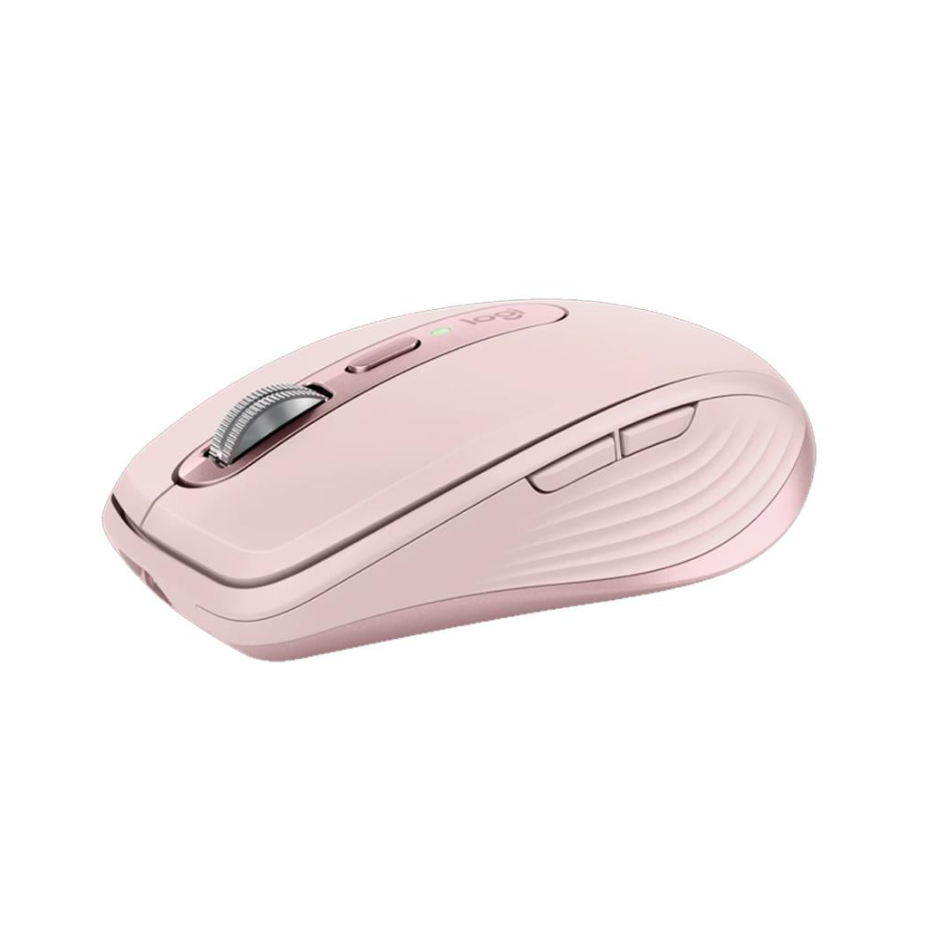 LOGITECH 910-006931, MX Anywhere 3S, Rose, Bluetooth, 8000dpi, Lazer, 6 Tuşlu, USB-C den şarj edilebilir, Mouse