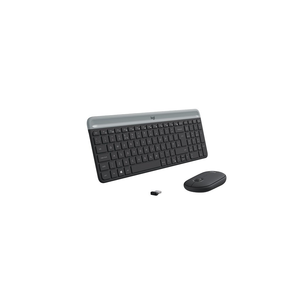 LOGITECH MK470 Siyah, 920-009435, Kablosuz, Türkçe Q, Klavye Mouse Set