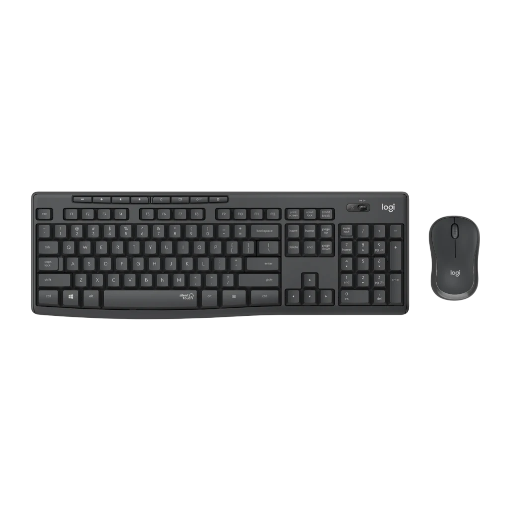 LOGITECH MK295 Siyah, 920-009804, Kablosuz, Türkçe Q, Klavye Mouse Set