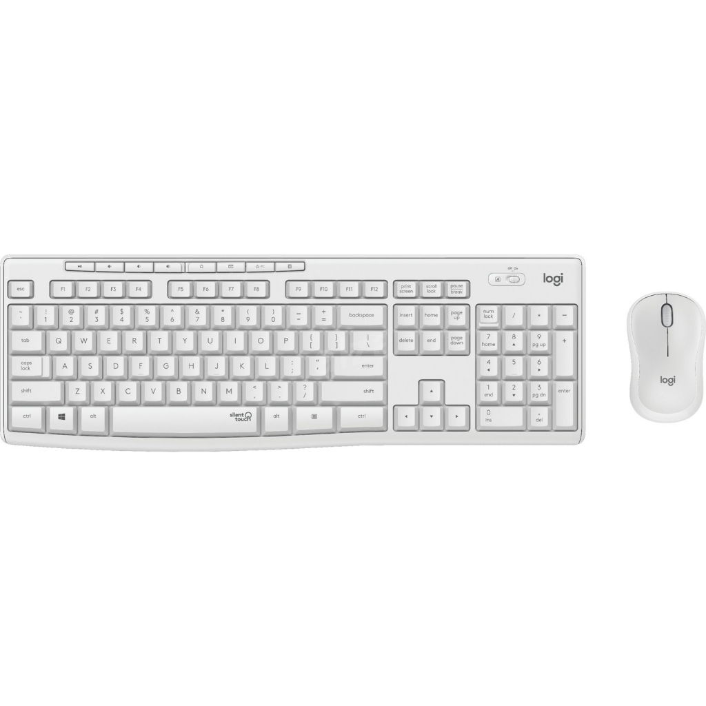 LOGITECH MK295 Beyaz, 920-010089, Kablosuz, Türkçe Q, Klavye Mouse Set