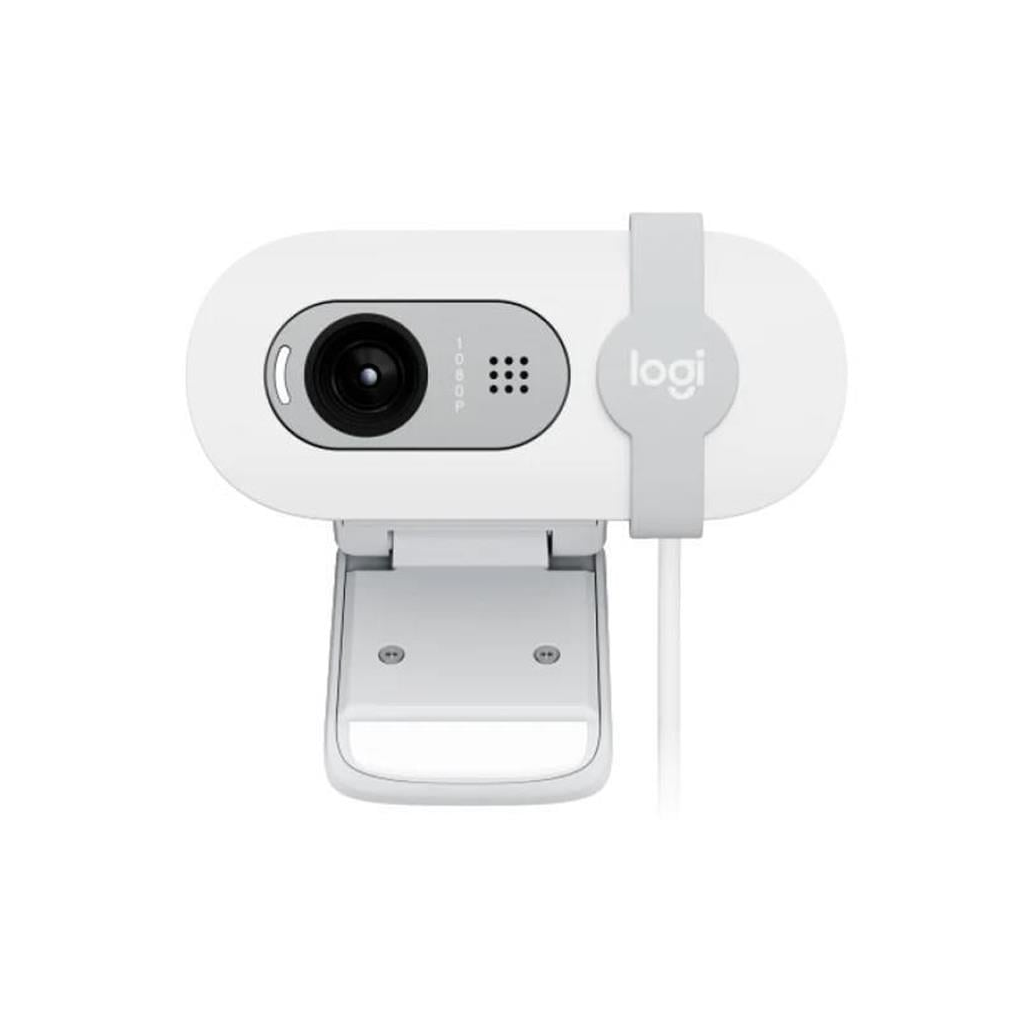 LOGITECH  960-001617, BRIO 100 WCM V-U0072, Full HD, Dahili Mikrofonlu, Beyaz Webcam