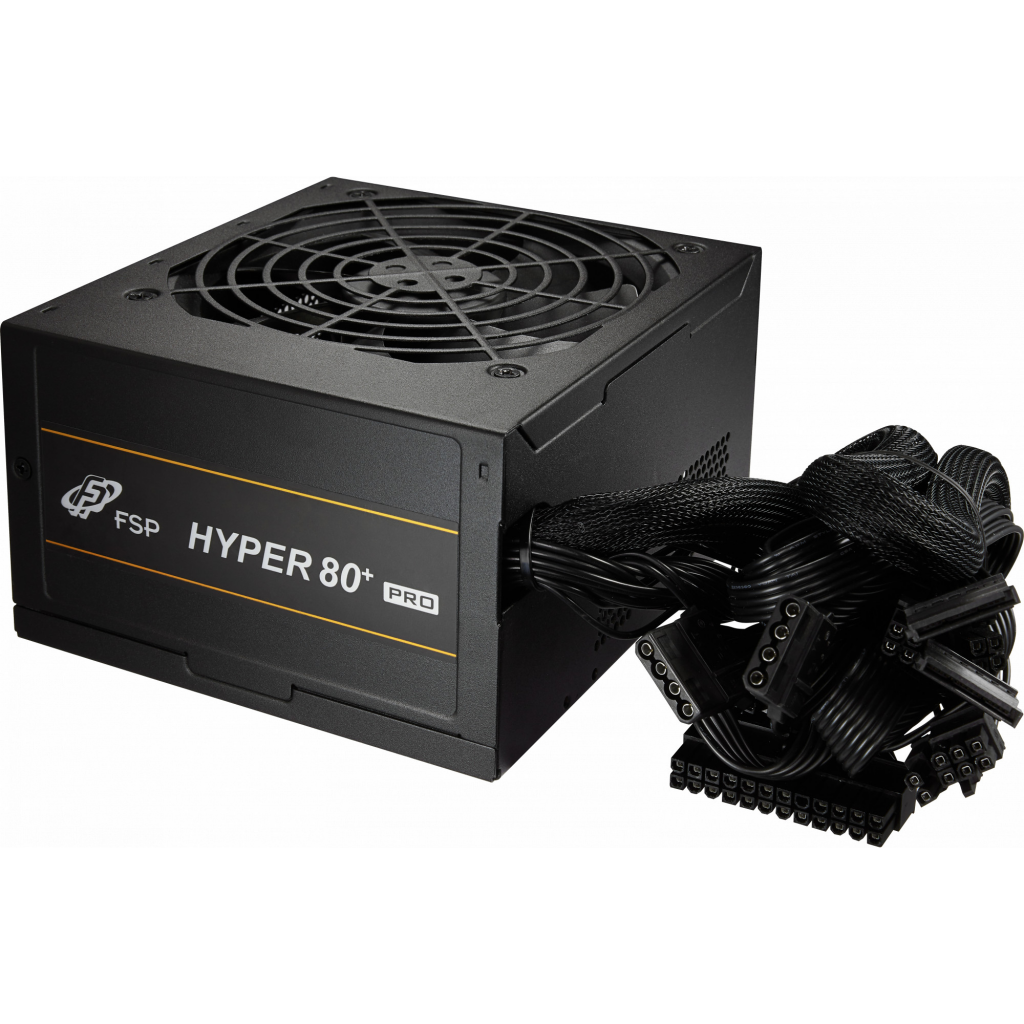 FSP HYPER PRO, H3-550, 550W, AKTIF PFC,  80+, GAMING, ATX, Power Supply (PSU)