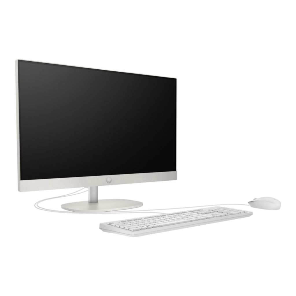 HP A1JY9ES, ProOne 245 G10, Ryzen 5 7520U, 23,8" FHD Ekran, 16Gb DDR5 Ram, 512Gb SSD, Paylaşımlı Ekran Kartı, Free Dos All In One PC, BEYAZ (060)