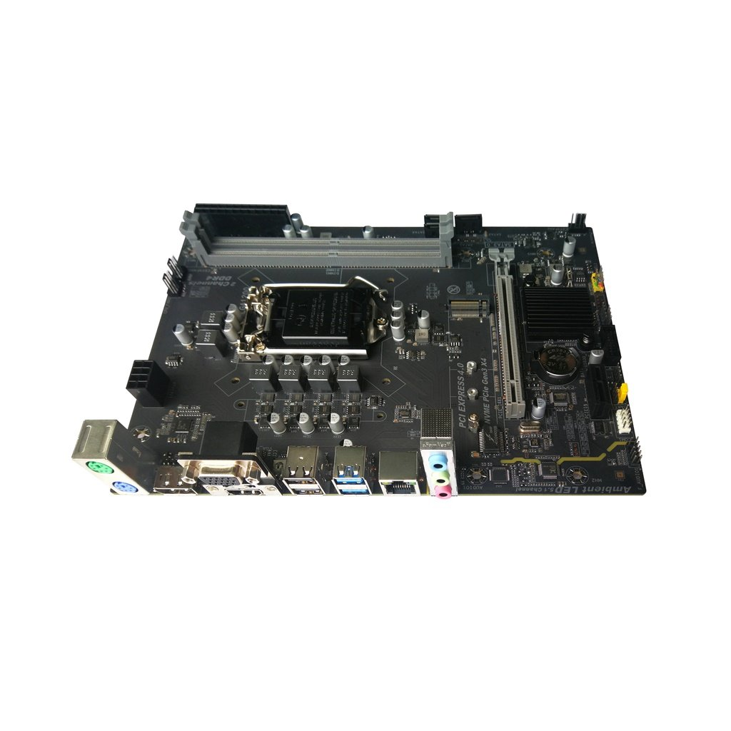 ARKTEK ALPHA FORCE, AK-H510M EG, 2xDDR4, M.2, HDMI, DP, 10-11.Nesil, LGA1200 Soket, Anakart