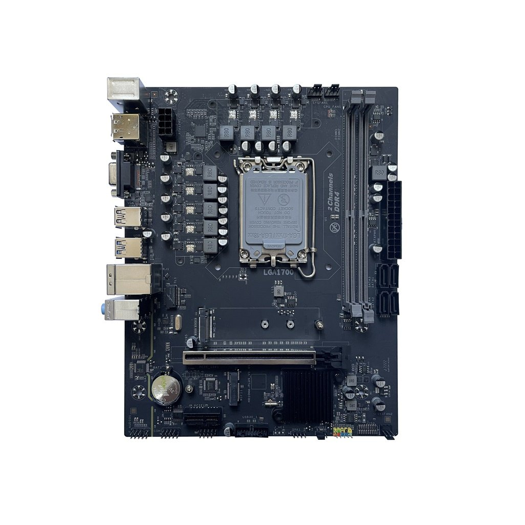 ARKTEK ALPHA FORCE, AK-H610M EG, 2xDDR4, M.2, D-SUB, HDMI, DP, 12-13.14.Nesil, LGA1700 Soket, Anakart