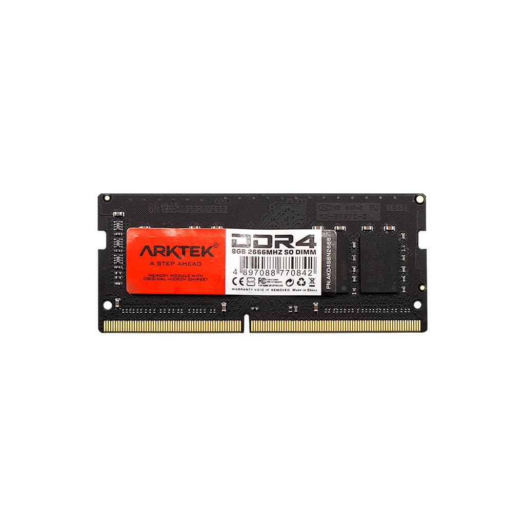 ARKTEK AKD4S8N2666, 8GB, DDR4, 2666Mhz, 1,2V, CL19, Notebook, SODIMM RAM