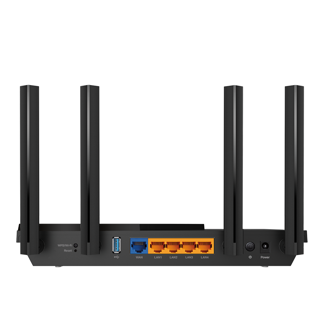 TP-LINK ARCHER AX55, AX3000, 4Port, 574-2402Mbps, Dual Band, Wifi 6, Masaüstü, Gigabit, Router, Access Point