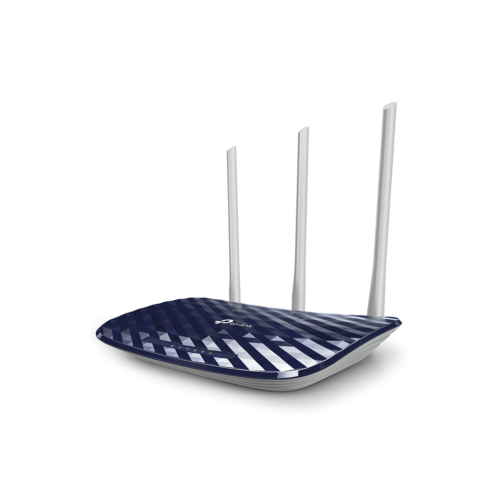 TP-LINK ARCHER C20, AC750, 4Port, 300-433Mbps, Dual Band WiFi, Masaüstü, Megabit, Router, Access Point, Range Extender