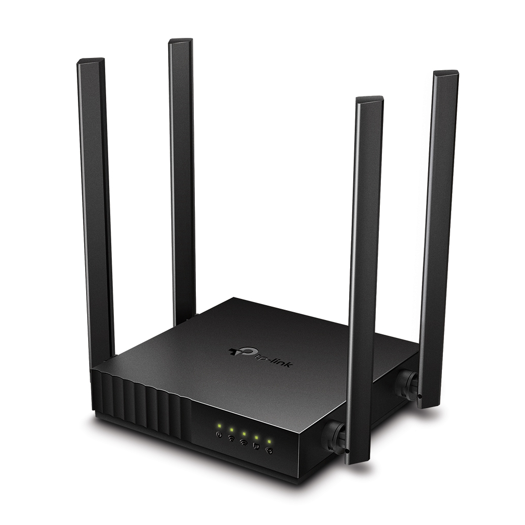 TP-LINK ARCHER C54, AC1200, 4Port, 300-867Mbps, Dual Band WiFi, Masaüstü, Megabit, Router, Access Point, Range Extender