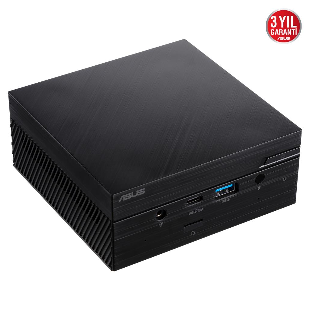 ASUS Mini PC PN51-S1-B-B5285MD, AMD Ryzen 5 5500U, 8Gb Ram, 256Gb SSD, Paylaşımlı Ekran Kartı, Wi-Fi, Bluetooth, FreeDos, MFF MiniPC